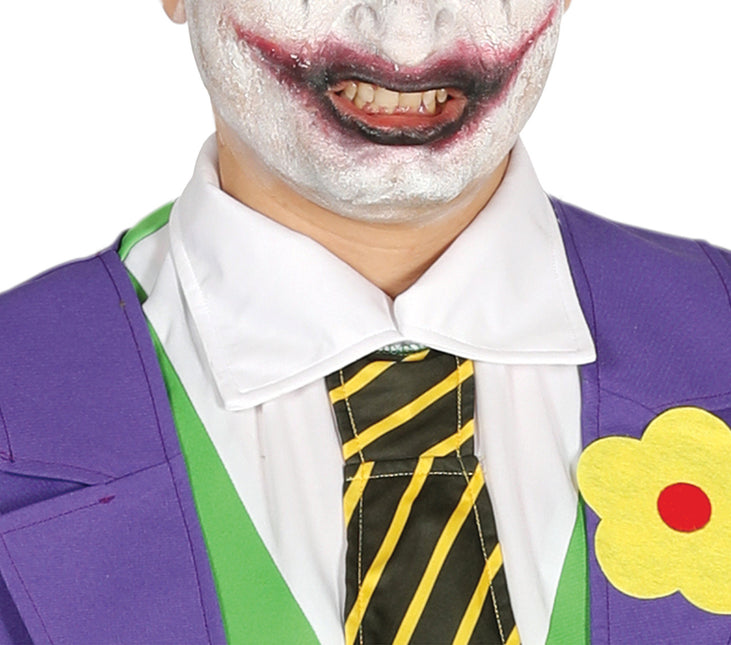 Joker Kostuum Paars Heren