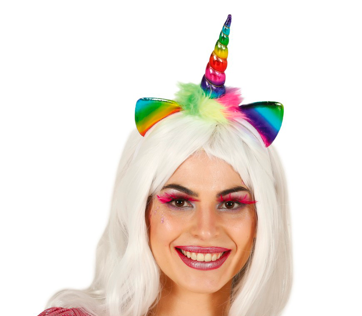 Unicorn Tiara Gekleurd