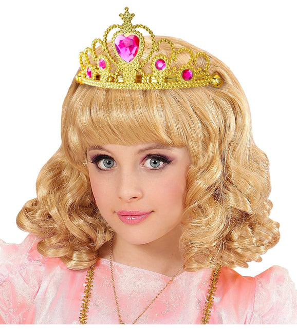 Goud Roze Tiara