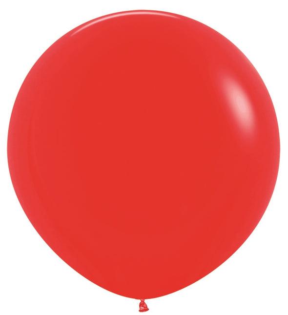 Ballonnen Red 91cm 10st