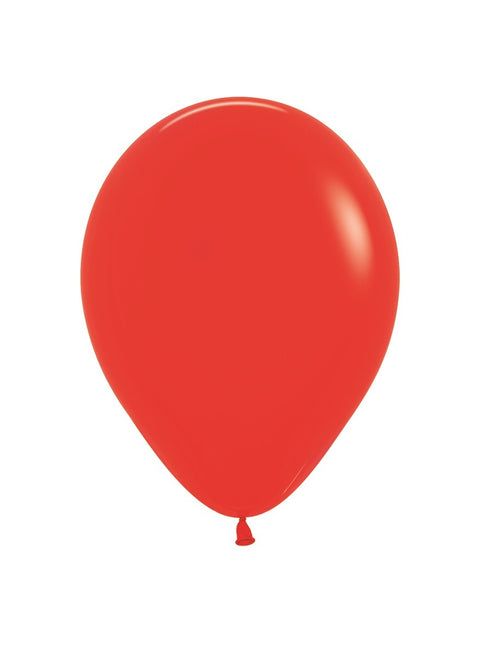 Ballonnen Red 23cm 50st