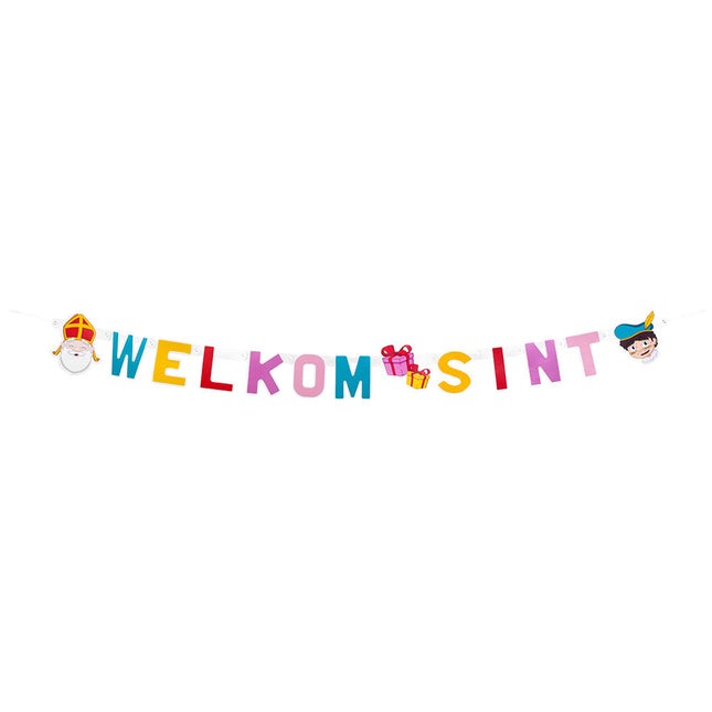 Welkom Sint Letterslinger 1,5m