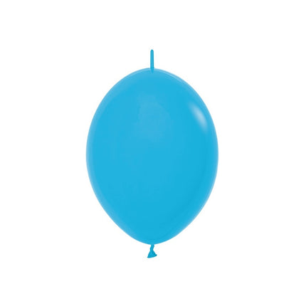 Ballonnen Blue 15cm 50st