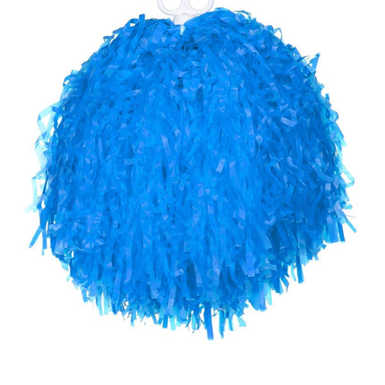 Blauwe Pompons Cheerleader