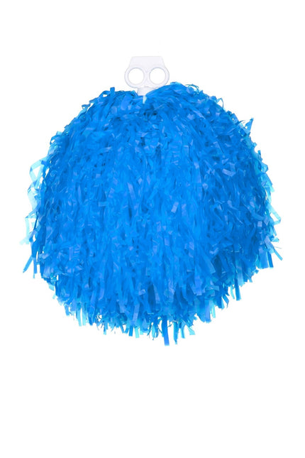 Blauwe Pompons Cheerleader