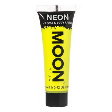 Moon Glow Intense Neon UV Face Paint Intense Yellow