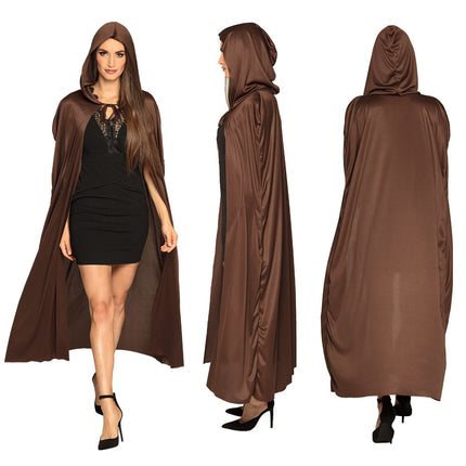 Halloween Cape Bruin 1,8m