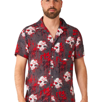 Friday the 13th Overhemd Korte Mouwen Heren OppoSuits