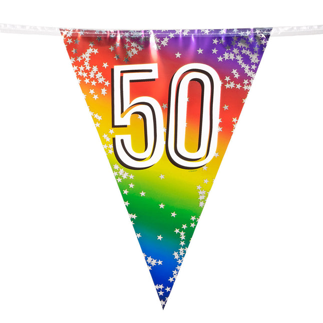 Regenboog Slinger 50 Jaar 6m