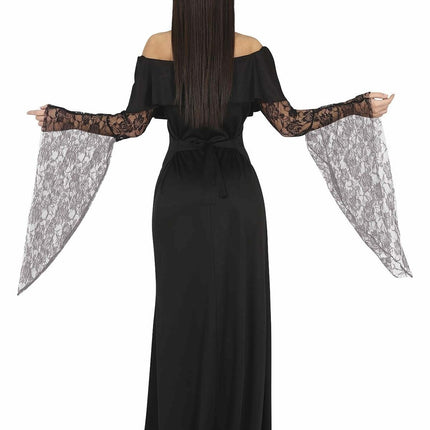 Gothic Halloween Kostuum Dames Zwart