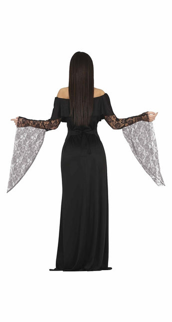 Gothic Halloween Kostuum Dames Zwart