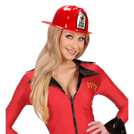 Brandweer Helm Rood Fire Chief