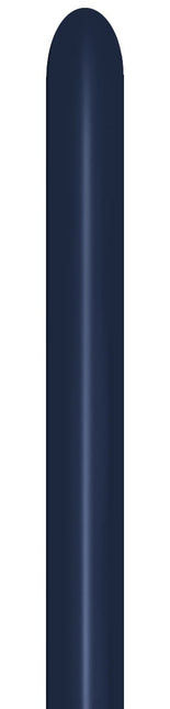 Modelleerballonnen Nozzle Up Navy Blue 5cm 152cm 50st