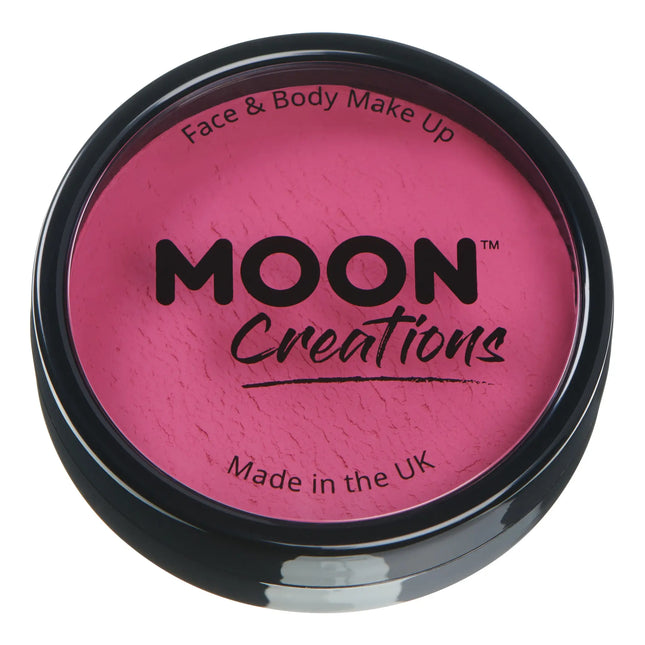 Moon Creations Pro Face Paint Cake Pots Dark Pink 36g