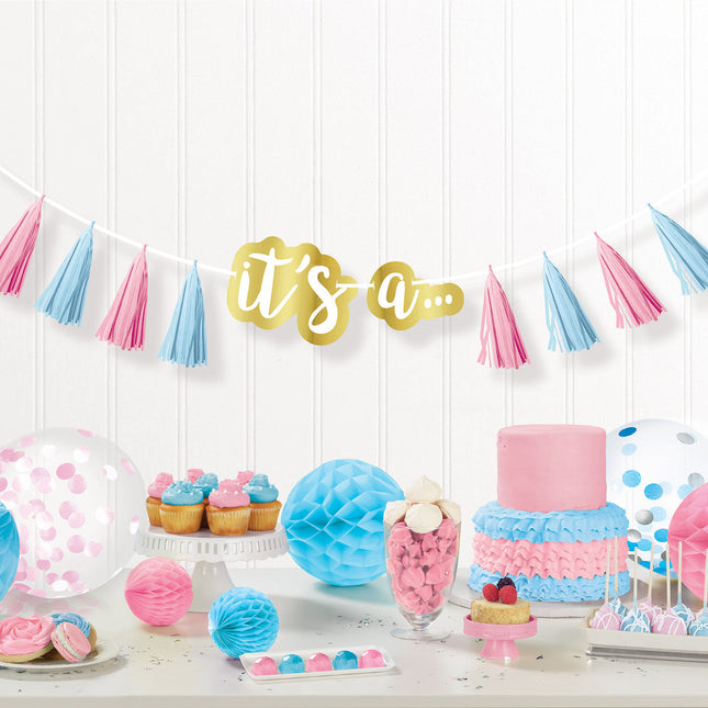 Gender Reveal Letterslinger 2,4m