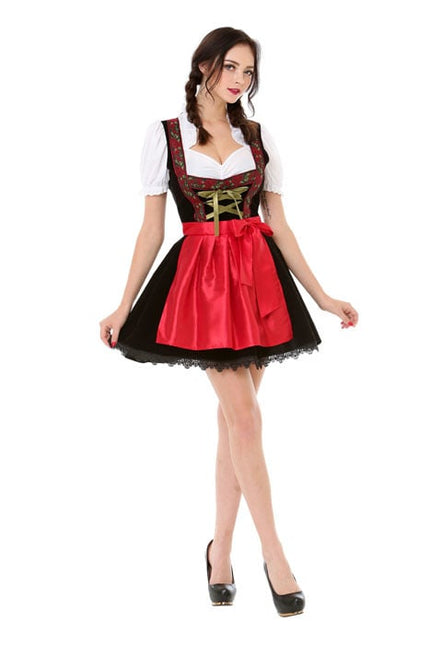 Dirndl Jurk Oktoberfest Rozen