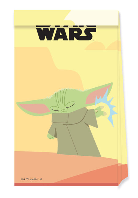 Star Wars Uitdeelzakjes Baby Yoda 4st