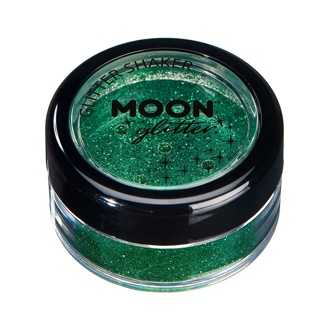 Moon Glitter Classic Fine Glitter Shakers Green 5g