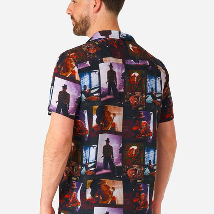 A Nightmare On Elmstreet Overhemd Korte Mouwen Heren OppoSuits