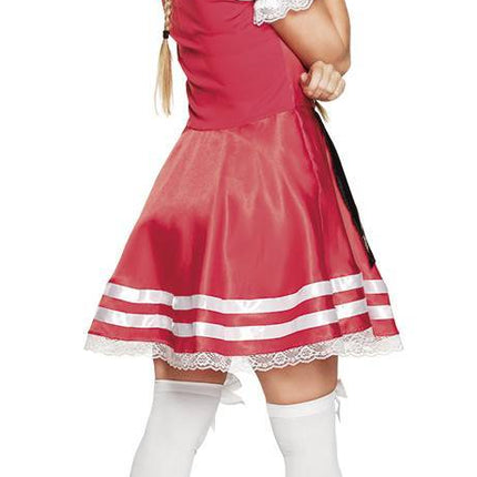 Dirndl Jurk Oktoberfest Rood