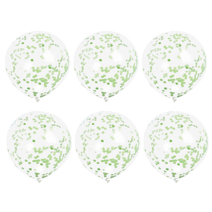 Confertti Ballonnen Lime Groen 40cm 6st