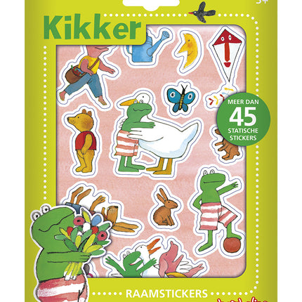 Kikker Raamstickers