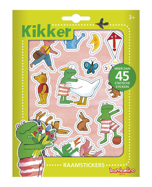 Kikker Raamstickers