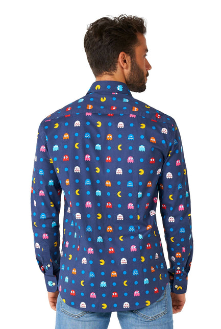 Pixel PAC-MAN Overhemd Heren OppoSuits