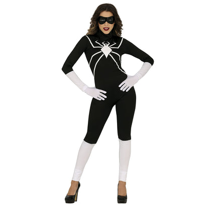 Spinnenweb Halloween Kostuum Jumpsuit