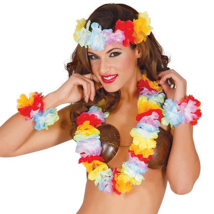 Hawaii Krans Set Deluxe 3 delig