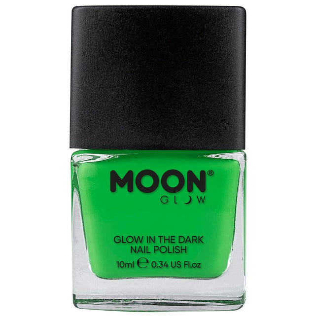 Moon Glow Glow in the Dark Nail Polish Green 14ml