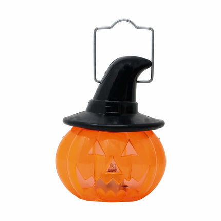 Halloween Hangdecoratie Pompoen Met Licht 8cm