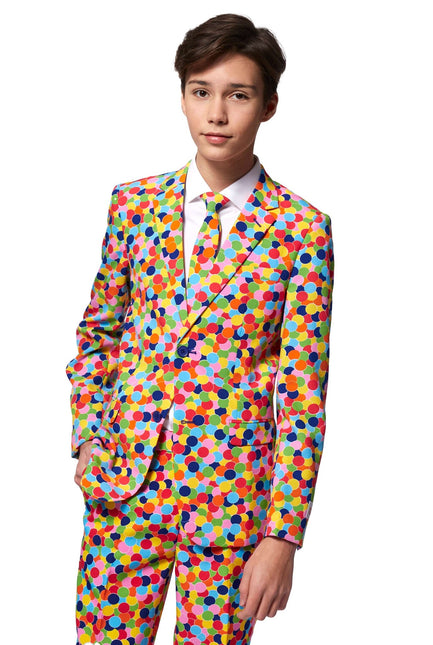 Feest Confetti Pak Jongen Tiener OppoSuits