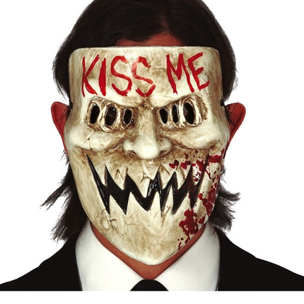 Halloween Horror Kiss Me Masker