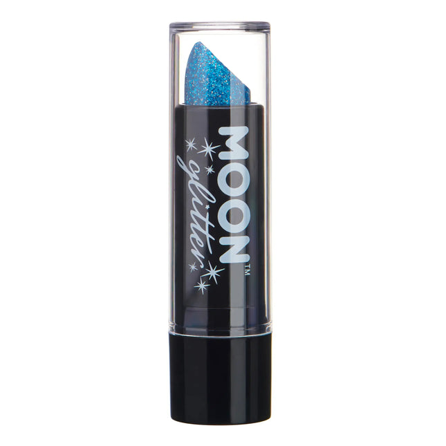 Moon Glitter Holographic Glitter Lipstick Blue 4.2g