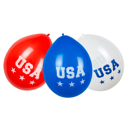 USA Ballonnen 25cm 6st