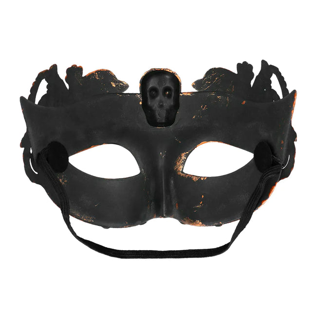 Halloween Oogmasker Bruin Doodshoofd