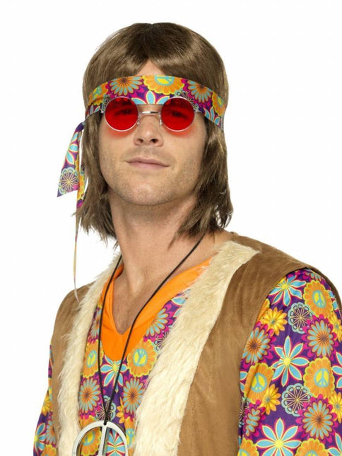 Hippie Bril Rood