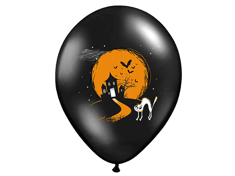 Halloween Ballonnen Boo! 30cm 6st