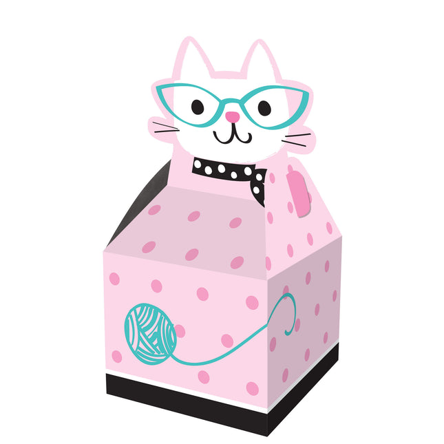 Party Cats Uitdeelbox 23cm 8st