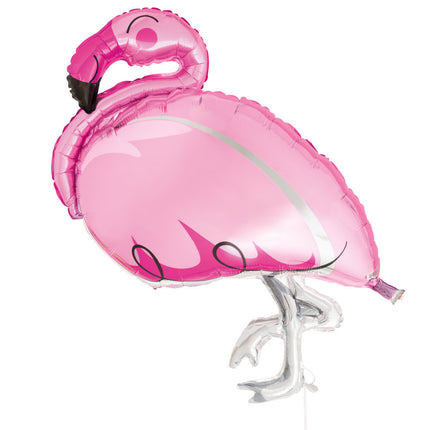 Helium Ballon Flamingo 89cm leeg