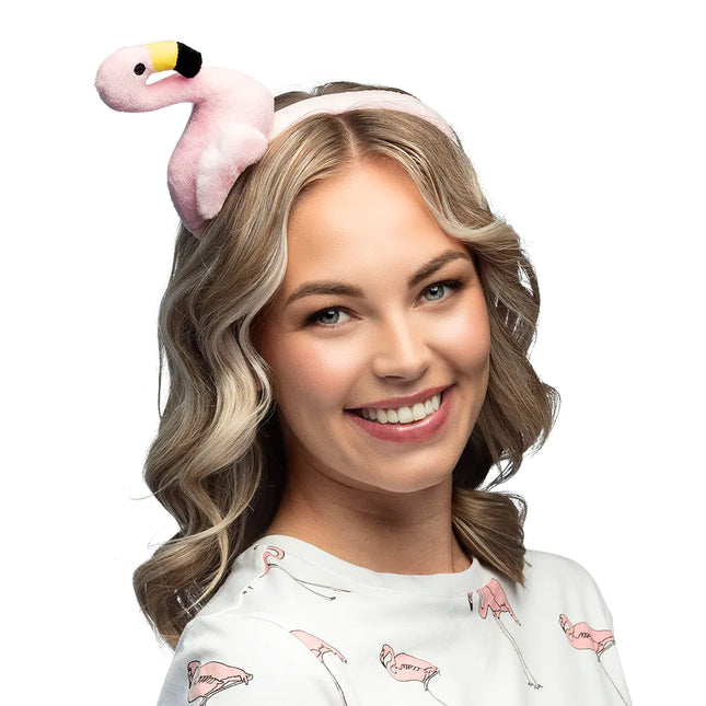 Flamingo Haarband Pluche