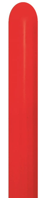 Modelleerballonnen Red 7,6cm 152cm 50st