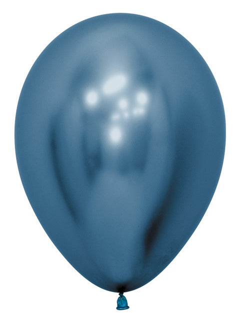 Ballonnen Reflex Blue 30cm 50st