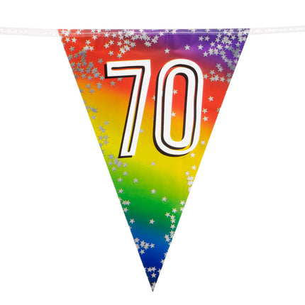 Regenboog Slinger 70 Jaar 6m