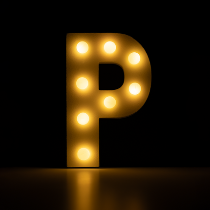 P Licht Letter 16,5cm