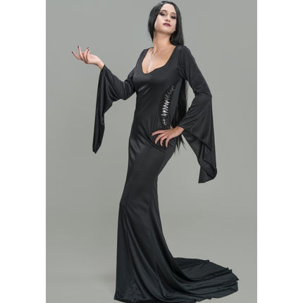 Kostuum Wednesday Morticia Jurk