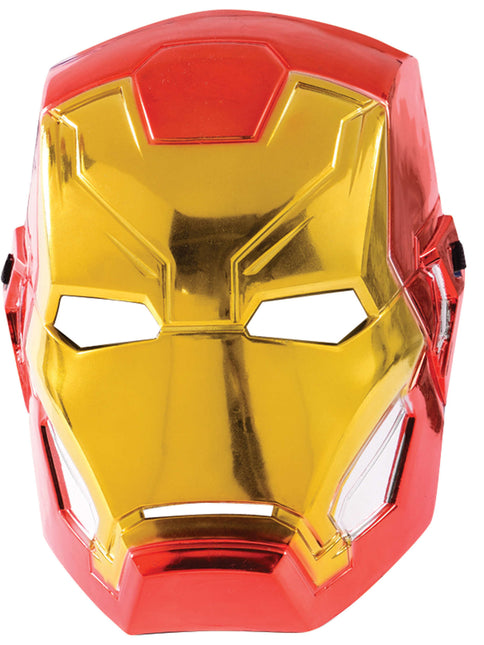 Iron Man Masker Metallic