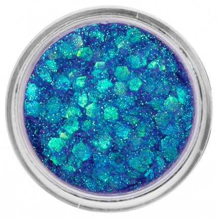 PXP Pressed Chunky Glitter Creme Blue Chameleon 10ml