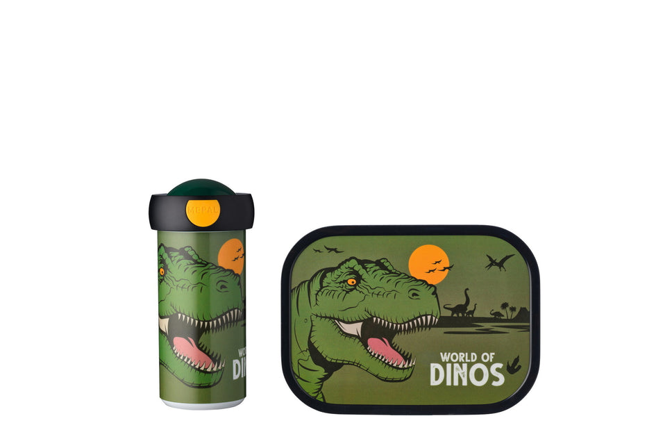 Lunchset Campus Schoolbeker+Lunchbox Dino